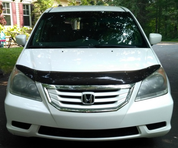 2008 Honda Odyssey EXL in Gray  Rear angle view Stock Photo  Alamy