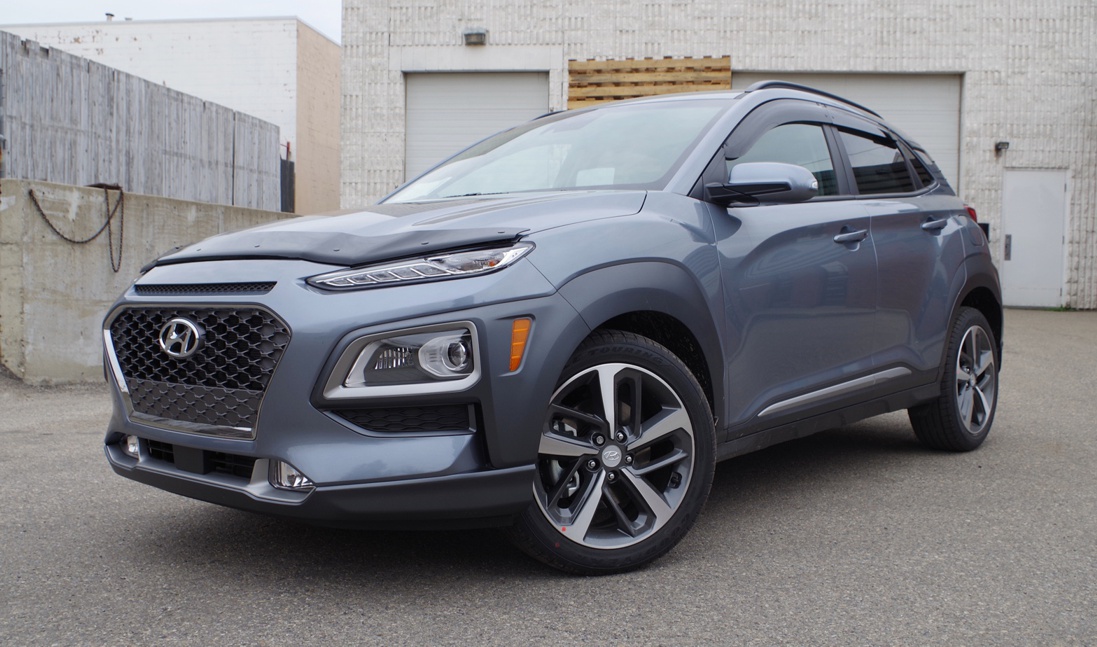 JX Front Upper Mesh Grille For Hyundai Kona Hatchback 2018-2021 – Matte Black
