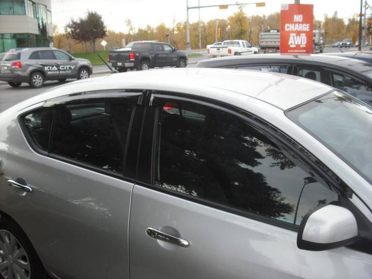 Nissan Versa Note (2014Up) FormFit Side Window Visors