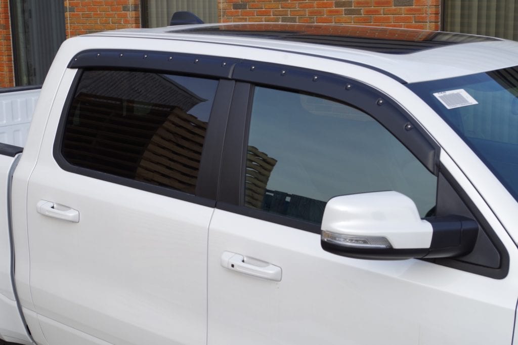 Dodge RAM 1500 (2019up) Textured Tough Visors Crew Cab