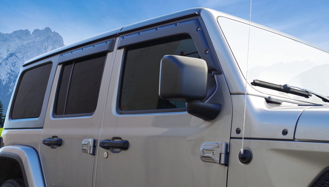 Jeep Wrangler JL 4Door (2018Up) Tough Visors